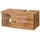 WELLTIME Waschbeckenunterschrank "Davos", braun (eichefarben, eichefarben), B:90cm H:41cm T:47cm, Schränke, Waschbeckenunterschrank, Breite 90 cm