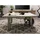 Massivmoebel24 Couchtisch Railway Beige Mangoholz 110 x 80 x 43 cm
