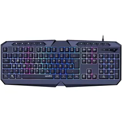 SPEEDLINK LUDICIUM RGB Rainbow Keyboard, black - DE Layout