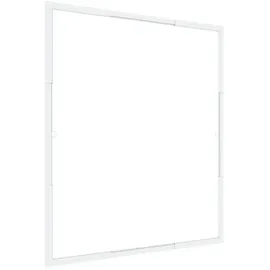 Primaster Fliegenschutzgitter mit Aluminiumrahmen 130 x 150 cm Weiß
