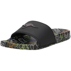 KangaROOS K-Slide Print Schwarz 30