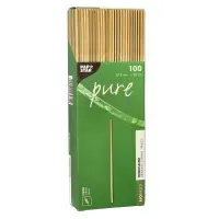 Papstar Pure Stroh Trinkhalme, 20 cm