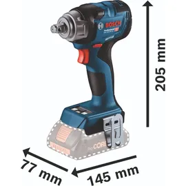 Bosch GDS 18V-330 HC Professional inkl. 1 x 2,0 Ah ohne Ladegerät
