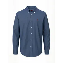 MCS Langarmhemd Blau M