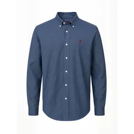 MCS Langarmhemd Blau M