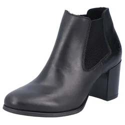 Cowboy Stiefelette, Westernstiefelette, Stiefelette, Blockabsatz, schmale Form, Gr. 39, schwarz, , 85188330-39