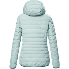 G.I.G.A. DX by killtec Damen Steppjacke/Übergangsjacke mit Kapuze GS 65 WMN QLTD JCKT, light aquaverde,