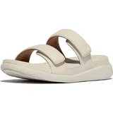 FitFlop F-Mode GO Adjustable Flatform Two-Bar Slides Sandale beige|braun 42 EU