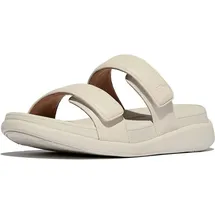 FitFlop F-Mode GO Adjustable Flatform Two-Bar Slides Sandale beige|braun 42 EU