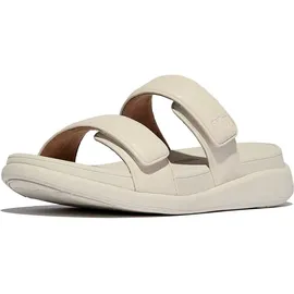FitFlop F-Mode GO Adjustable Flatform Two-Bar Slides Sandale beige|braun 42 EU
