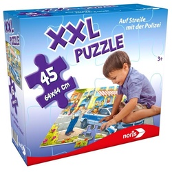 XXL Puzzle Auf Streife mit der Polizei. 45 Teile