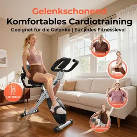 YoSuDa 5 in 1 Heimtrainer Fahrrad schwarz