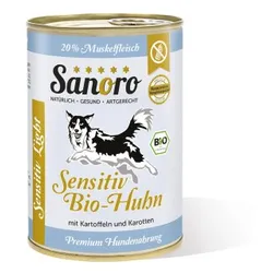 Sanoro Sensitiv BIO-Huhn mit BIO-Gemüse 12x400g