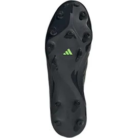 adidas Copa Pure 3 League FG/MG Herren Core Black/Dgh Solid Grey/Lucid Lemon 43 1/3