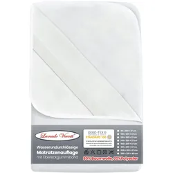 Leonado Vicenti Matratzenschoner 90x200 cm Wasserdicht mit 4-Eckgummis