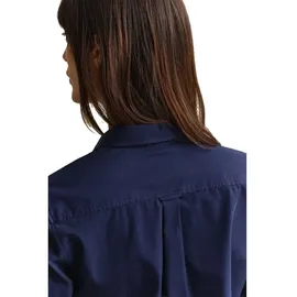GANT Regular Fit Poplin Langarmhemd - Classic Blue - 46