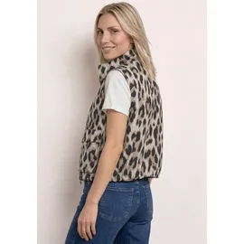 STREET ONE Kurzweste Damen Beige 34