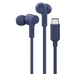 Belkin Rockstar In Ear Kopfhörer Kabel, USB-C, blau G3H0002hqBLV2