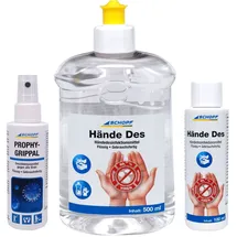 Schopf Desinfektions-Set für Hände & Flächen 700 ml