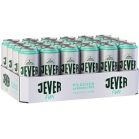 Jever Fun Alkoholfreies Bier 24x0,50 Liter Dosen EINWEG. Ohne Zucker, voller Geschmack. 12 Liter Gesamt