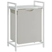 VASAGLE Wäschekorb, 1 Schublade - L50 cm, - Hellgrau