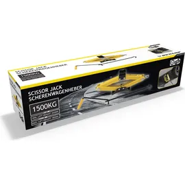 Dunlop Wagenheber Stahl 26-38 cm Gelb