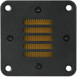 Dynavox AMT-1 Air Motion Transformer, High-End Hochtöner mit geringen Einbaumaßen, Schwarze Aluminium-Frontblende