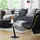 Relaxdays Beistelltisch, runder Couchtisch, H x D: 49 x 45 cm, Glas & Stahl, für Wohnzimmer, moderner Sofatisch, schwarz