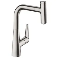 Hansgrohe Talis Select M51 220 1jet sBox edelstahl finish 73852800