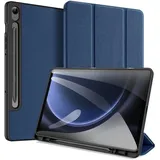 DUX DUCIS Domo Smart Sleep Case für Galaxy Tab S9 FE und S10 FE Blau