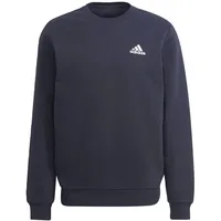 Adidas Essentials Fleece Sweatshirt Legend Ink / White M