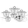 Cheffinger Edelstahl Topf-Set 12-tlg. 4 x Kochtopf + 8 x Deckel