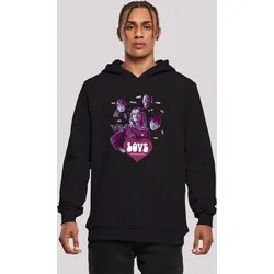 Kapuzenpullover F4NT4STIC "Sex Education Love Mindmaps Netflix TV Series", Herren, Gr. 5XL, schwarz, Obermaterial: 65% Baumwolle, 35% Polyester, casual, slim fit, Langarm, Pullover, Premium Qualität