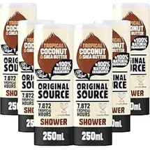 Original Source Source Duschgel Kokosnuss & Sheabutter, 250 ml, 6 Stück