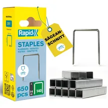 Rapid Tackerklammern Typ 140 14 mm 648 Stück