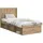vidaXL Bett, Bettrahmen 90 x 200 cm