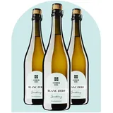Sober You BLANC ZERO Sparkling - alkoholfreier Sekt (0,15% vol.) lebendig frisch, fruchtbetont, mit Zitrus & grünem Apfel - aus Trauben vom Kaiserstuhl (3 x 0,75l)