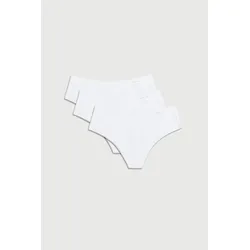 Shapingstring YSABEL MORA, Damen, Gr. XL, weiß, Obermaterial: 75% Polyamid, 25% Elasthan, unifarben, Unterhosen, aus verstärktem Material und unsichtbarer Passform