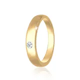 Elli DIAMONDS Taufring Gold Diamant 0,005 ct