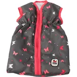 Bayer Chic 2000 Puppen Schlafsack Brombeere (butterfly koralle)