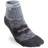 injinji Run Mini-Crew Socken Damen 1 Paar Grau S