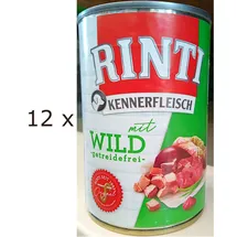 Rinti Kennerfleisch Wild 12 x 400 g