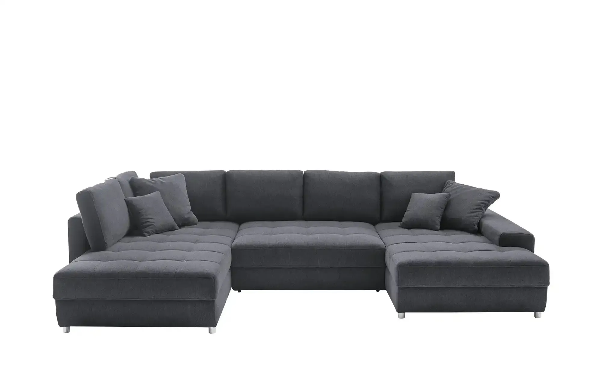 bobb Wohnlandschaft  Arissa de Luxe ¦ grau ¦ Maße (cm): B: 353 H: 84 T: 215.0