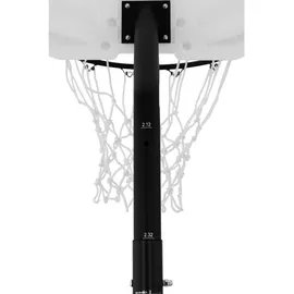 Gymrex Basketballkorb Schwarz 190 - 260 cm