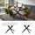 Vicco Esstisch Loyd 120 x 76.5 cm ausziehbar