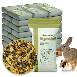 deukanin Nagermüsli 36x20kg - Müslifutter für Kaninchen, Meerschweinchen & Hamster
