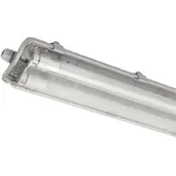 LED's light Wannenleuchte 2x 7,5 W grau