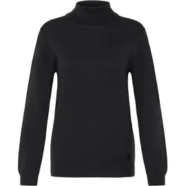 Oxmo Rollkragenpullover Schwarz XXL