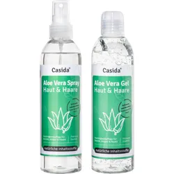 ALOE VERA GEL+Aloe Vera Spray Set 2X200 ml