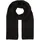 Tom Tailor Basic Schal mit Logo-Stickerei Schwarz